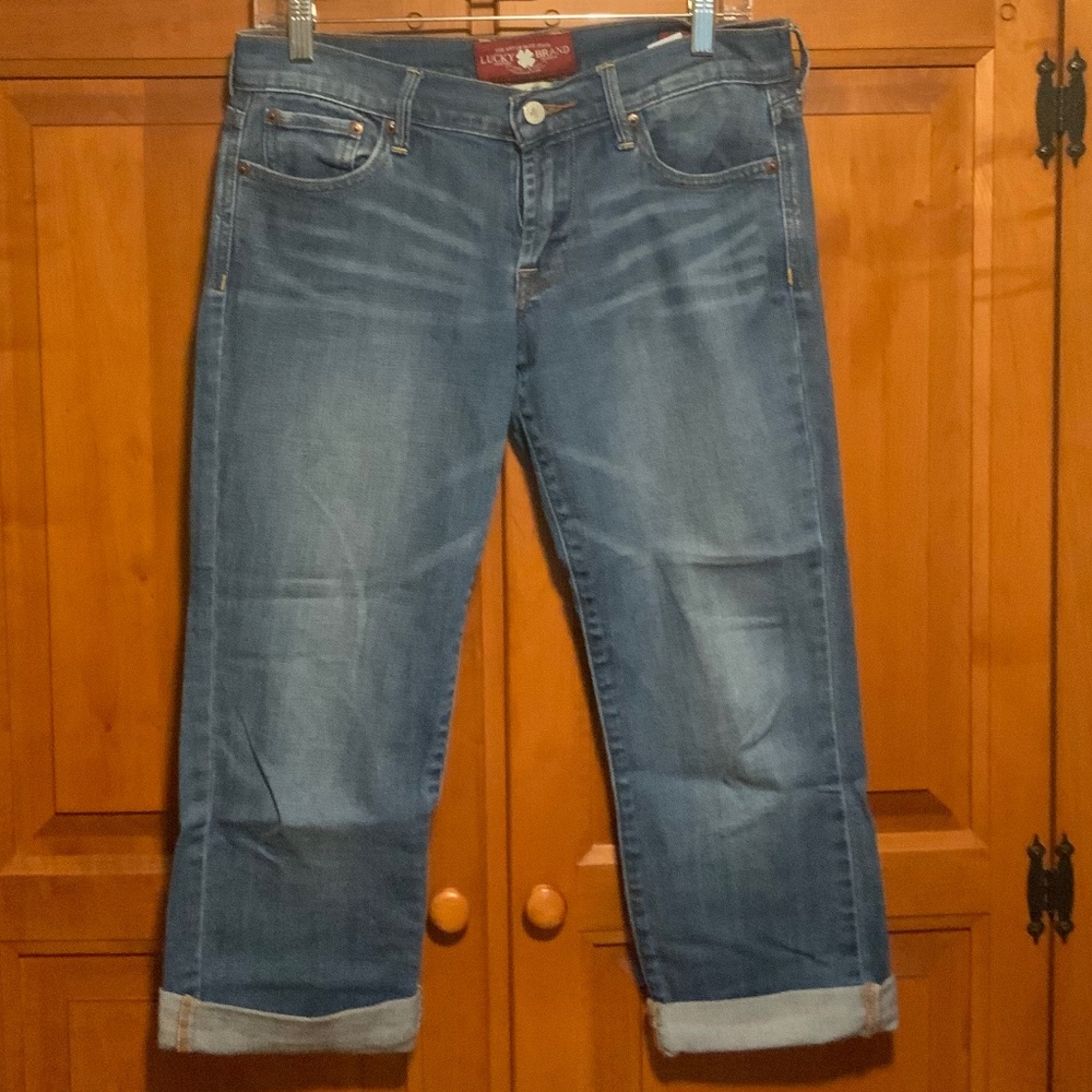Lucky brand sweet’n crop denim jeans